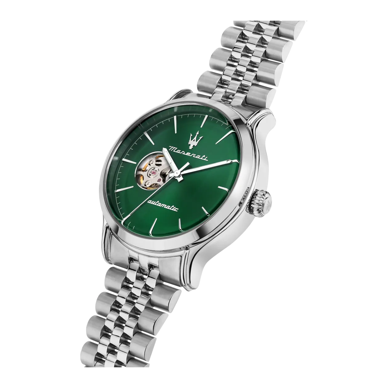 Maserati EPOCA Montre-bracelet, vert/argenté