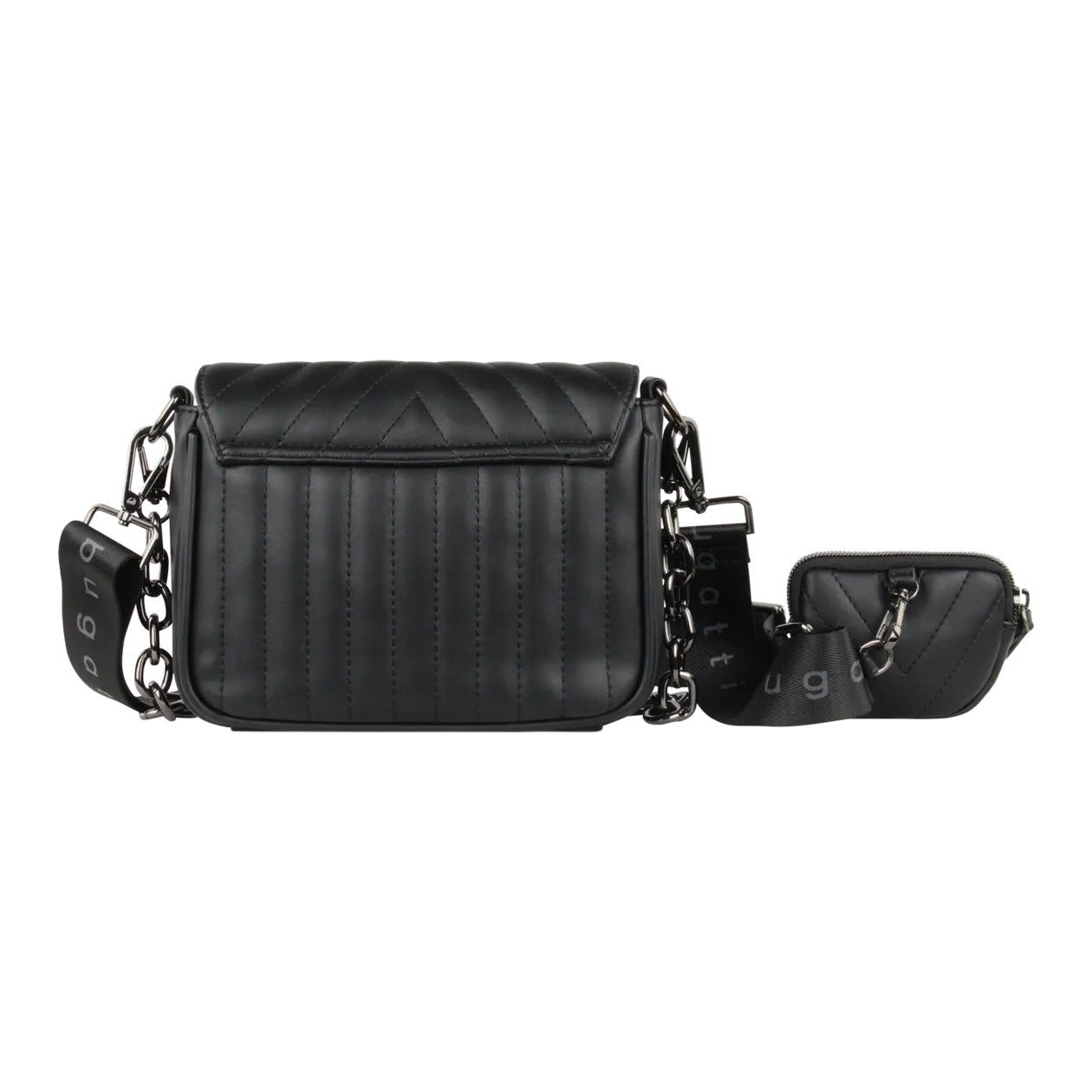 bugatti Sira Sac à bandoulière et pochette, noir