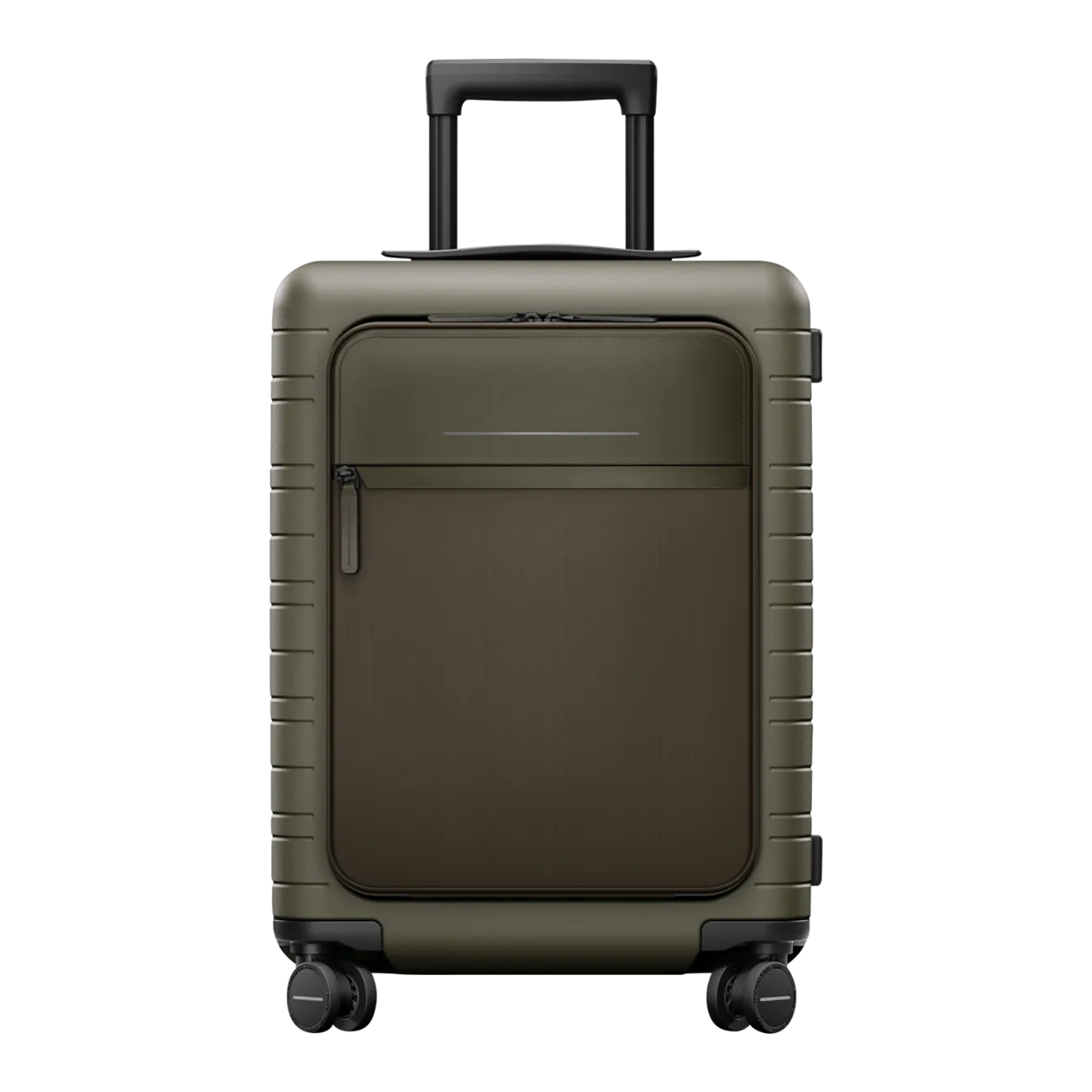 Horizn Studios M5 Essential Valise cabine à roulettes, Dark Olive