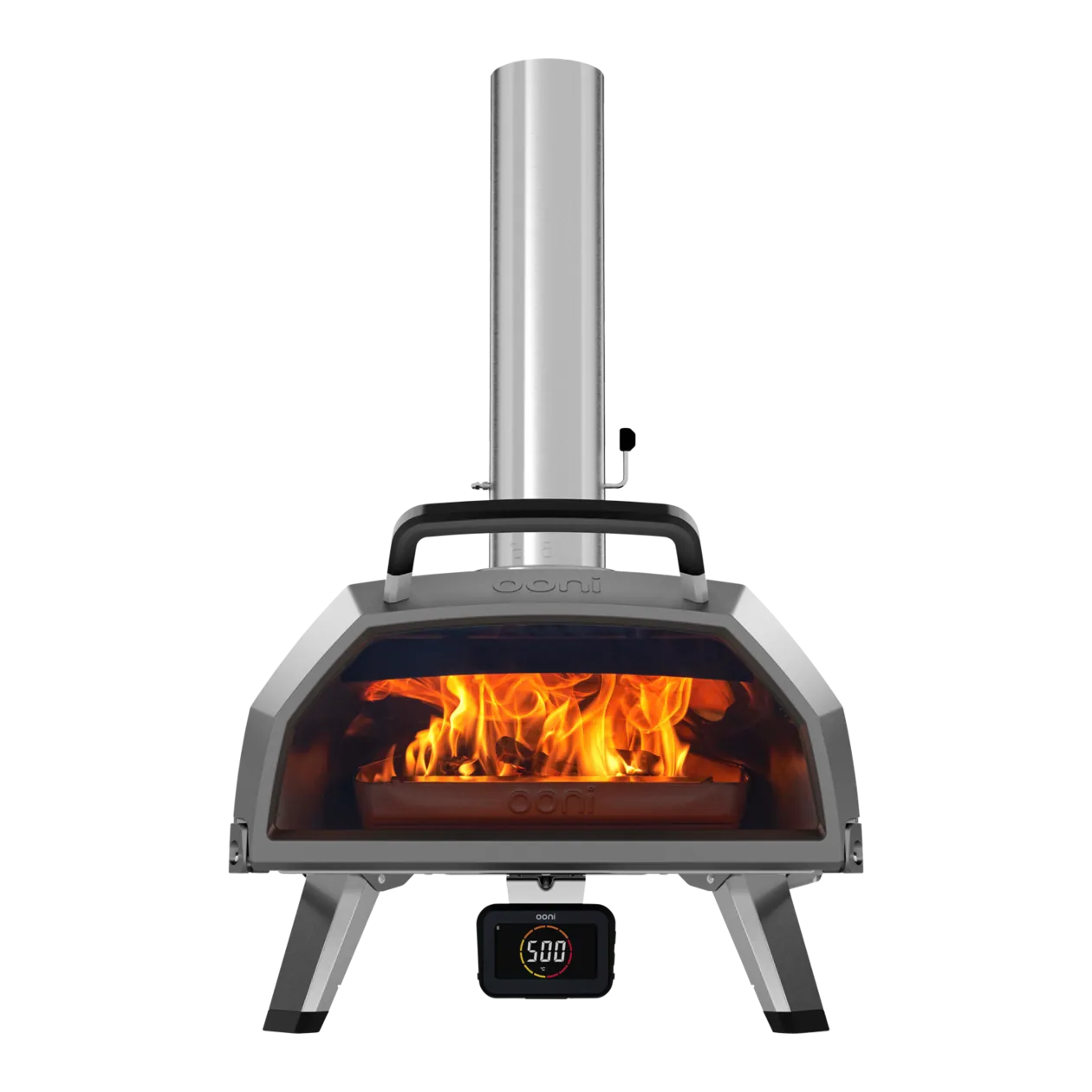 Ooni Karu 2 Pro Forno per pizza multi-combustibile da esterno, nero