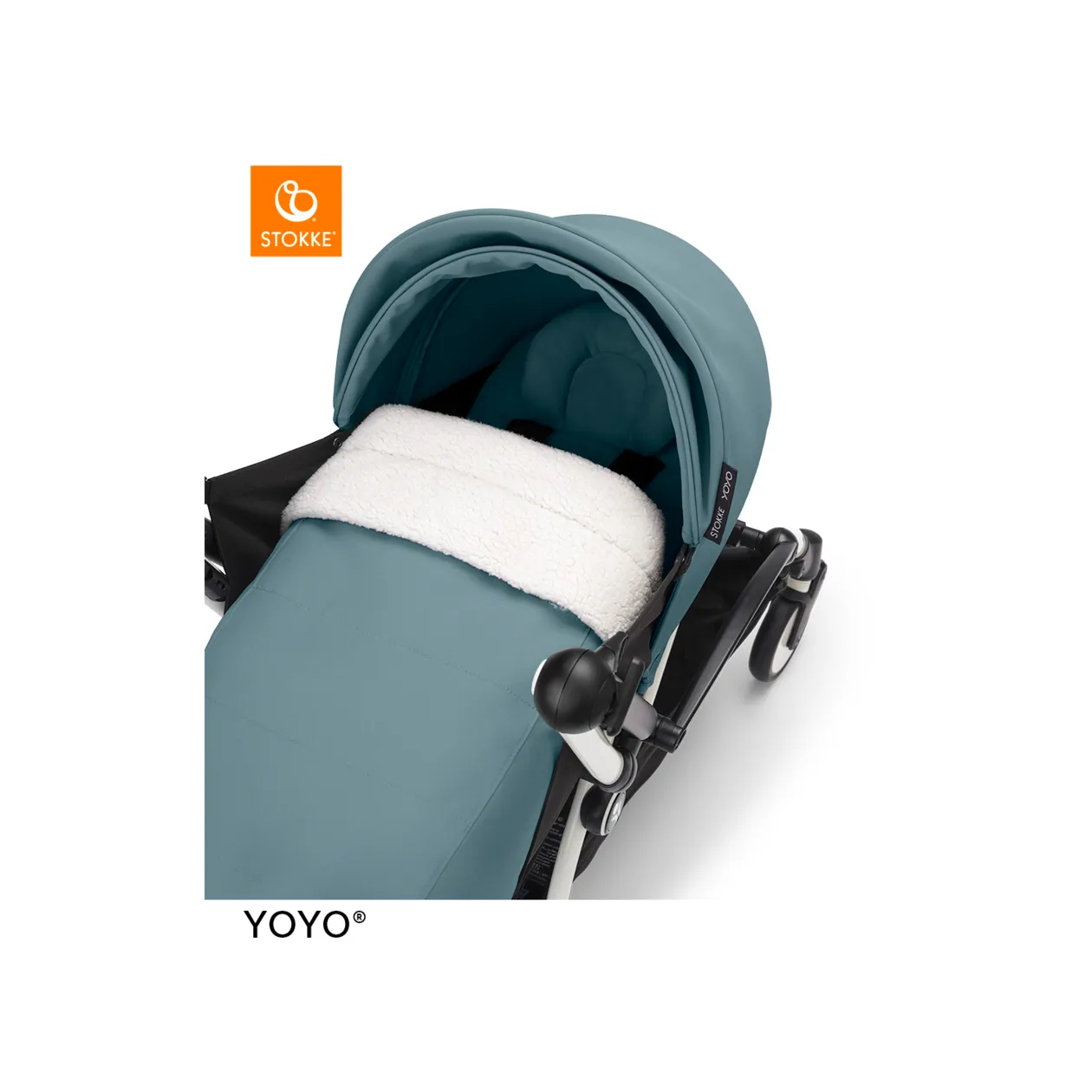 Stokke® YOYO® Newborn Pack, 6 Pcs., Aqua