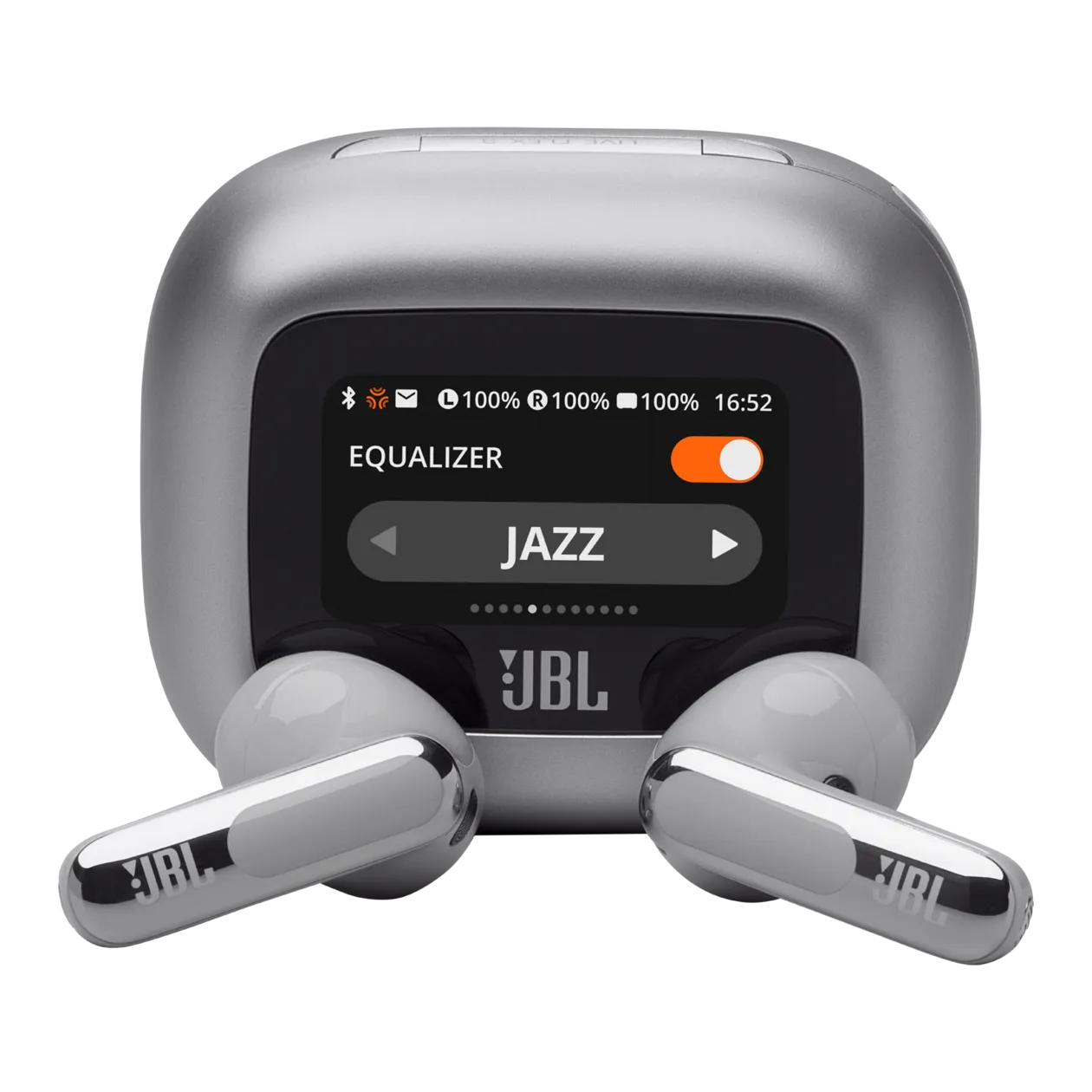 JBL Live Flex 3 In-Ear-Kopfhörer, Silber