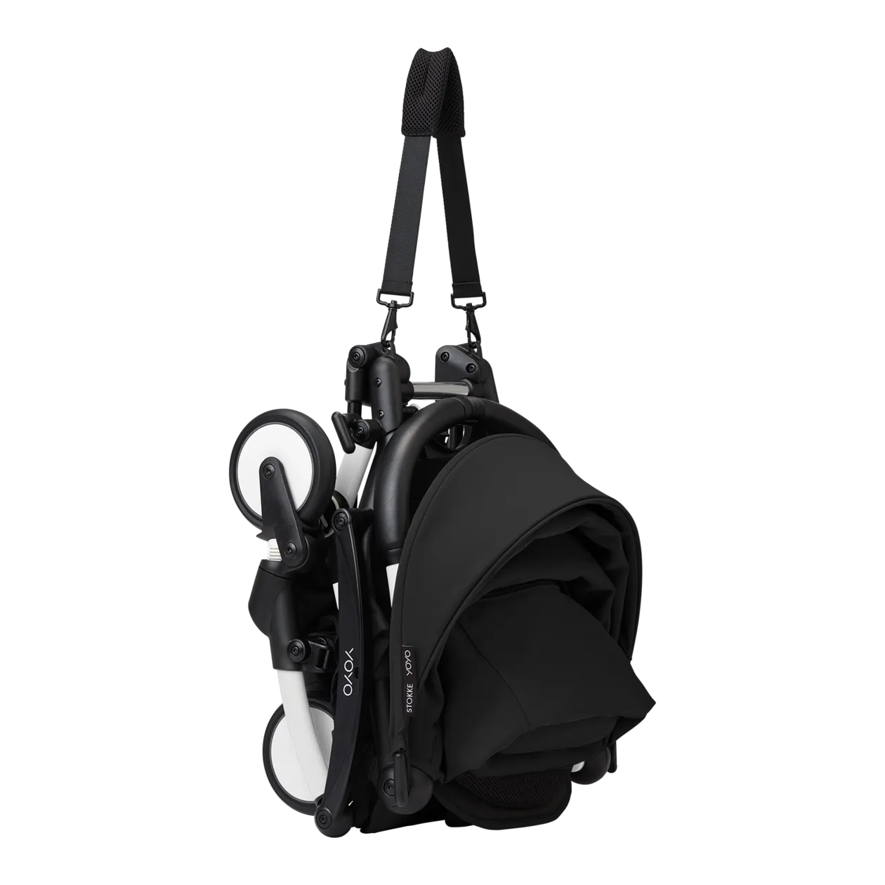 Stokke® YOYO3 Poussette + ensemble textile 6+, noir