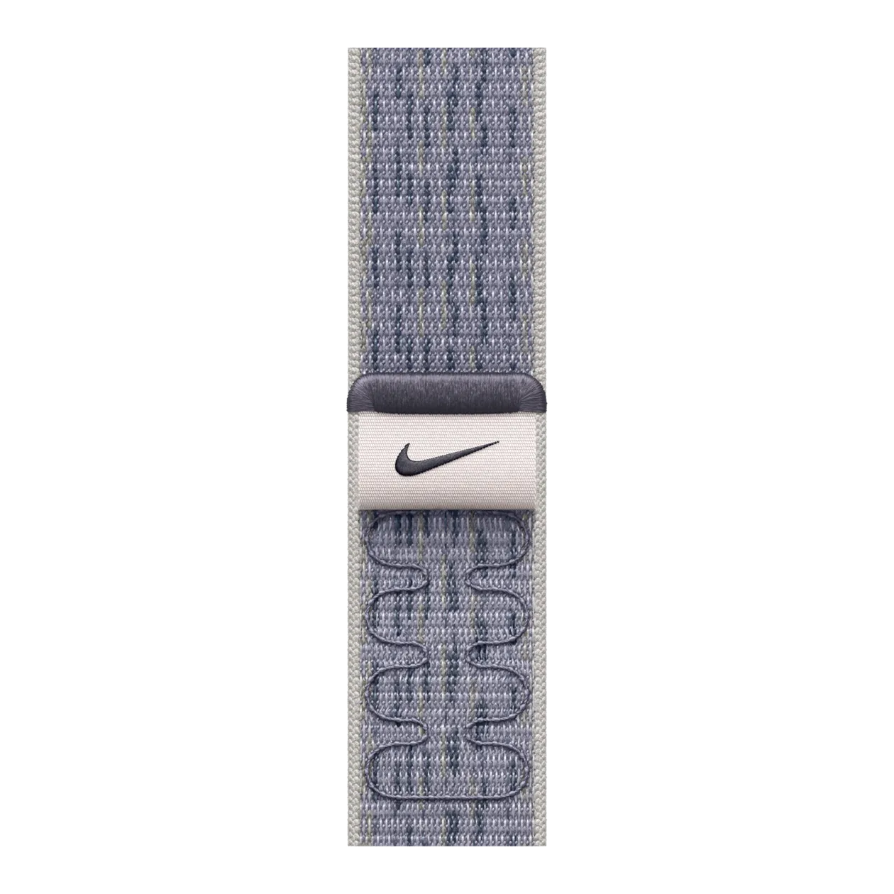 Apple Watch Nike Sport Loop Boucle, 46 mm, gris/bleu