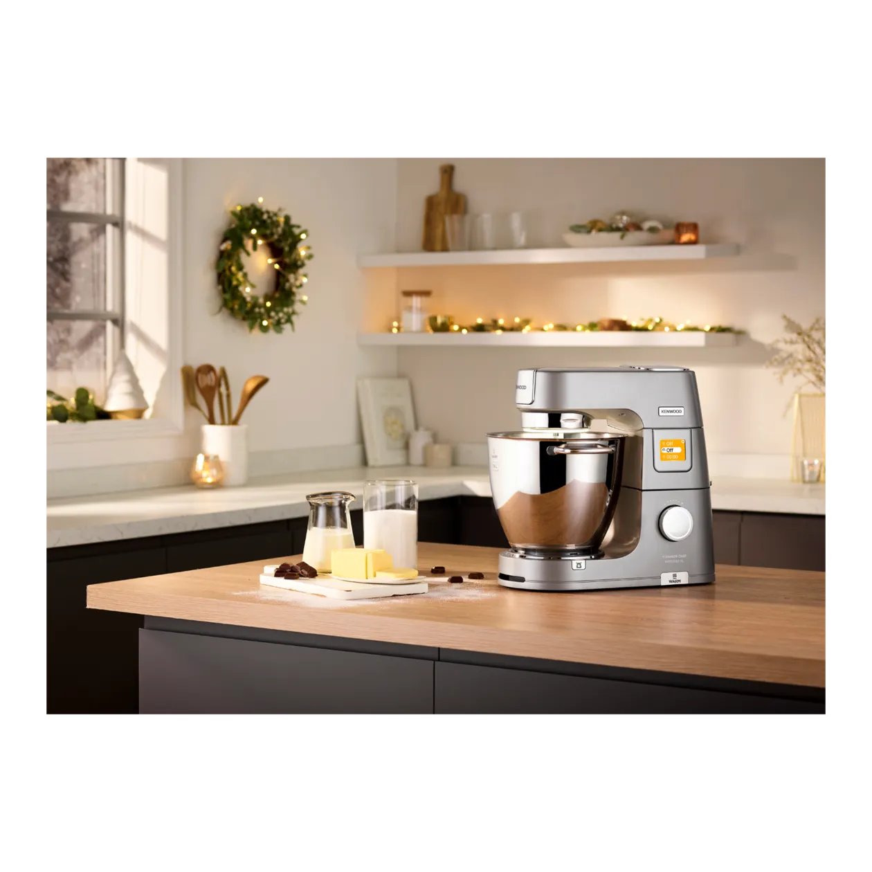 Kenwood Titanium Chef Patissier XL KWL90.164SI Küchenmaschine, Silber