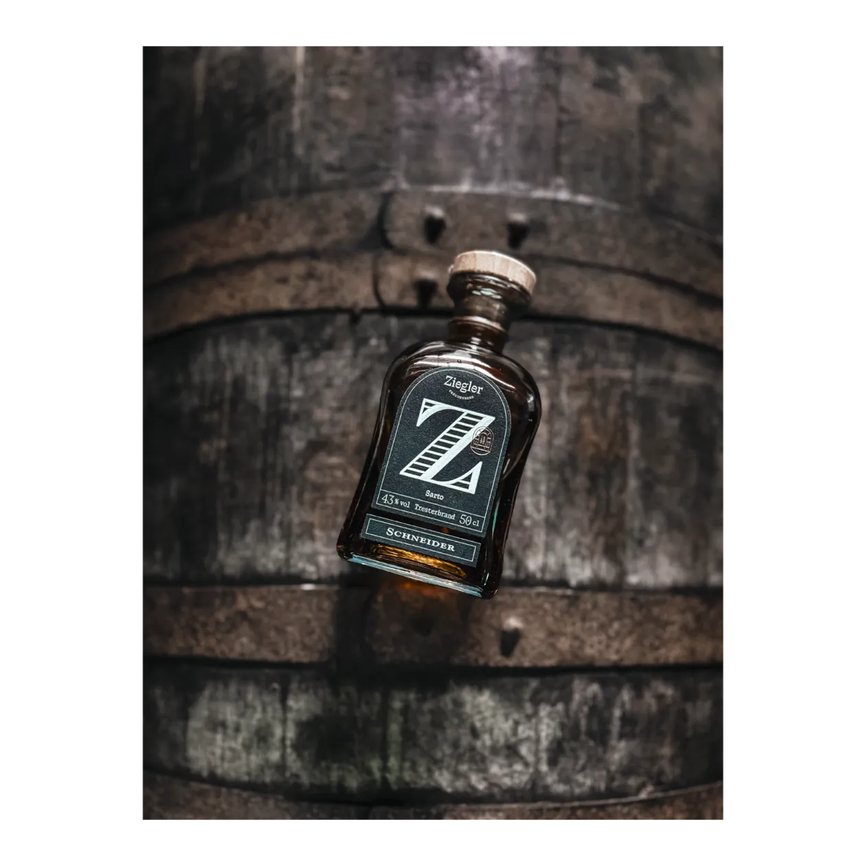 Ziegler Sarto Pomace Brandy, 0.5 l, 43.0% ABV, Germany