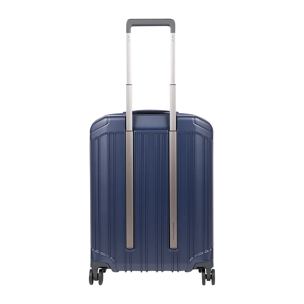 Piquadro Kabinen-Trolley S, ultra slim, Mattblau