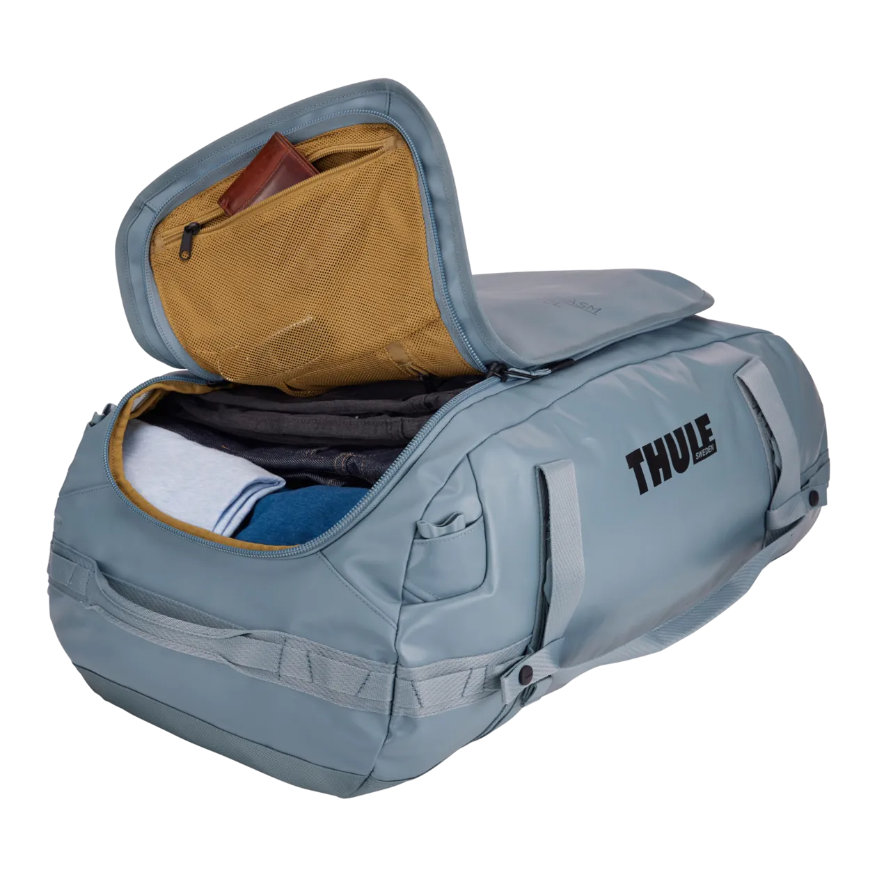 THULE Chasm Duffel Borsone da viaggio, 70 l, Pond Grey