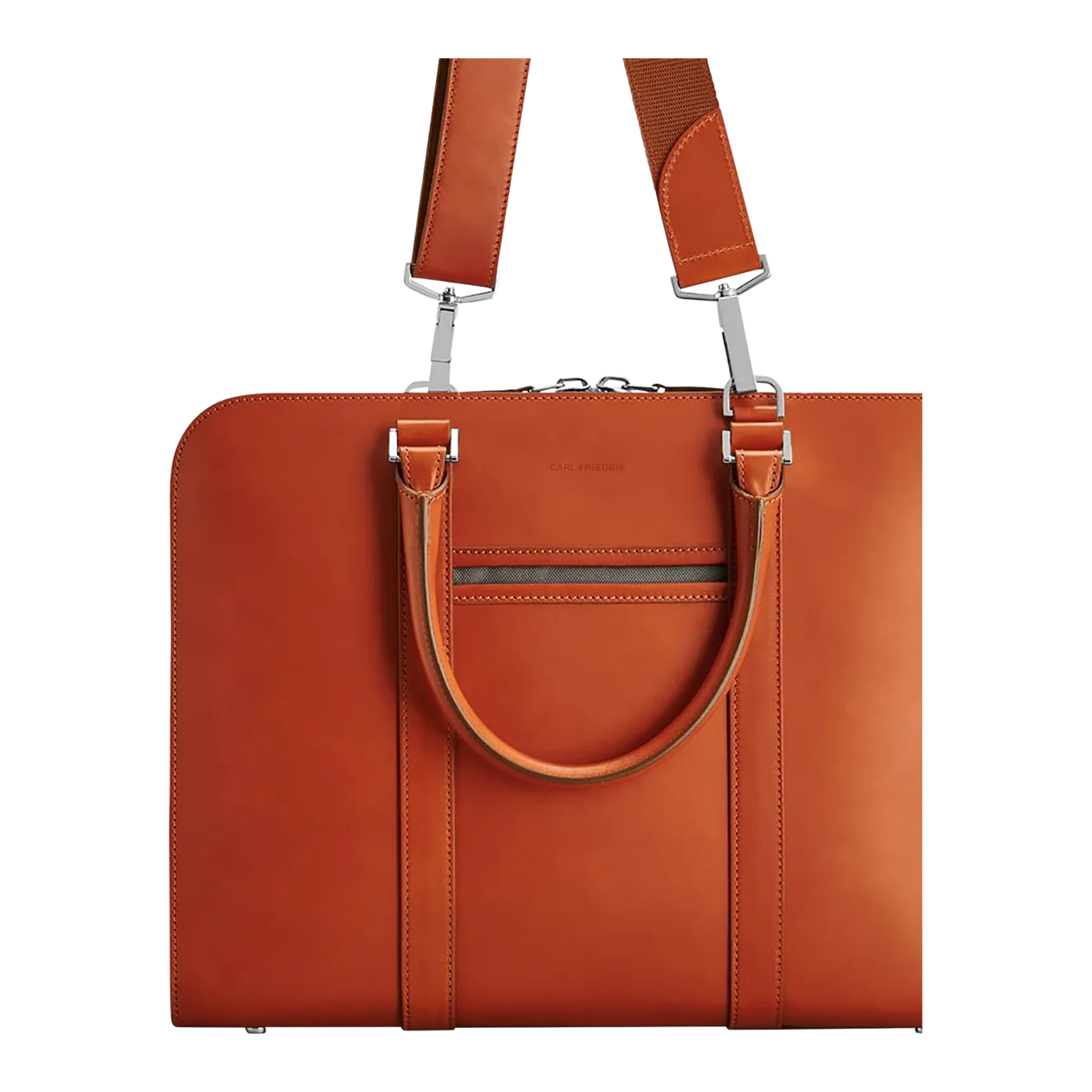 Carl Friedrik Palissy Laptop-Tasche, Cognac