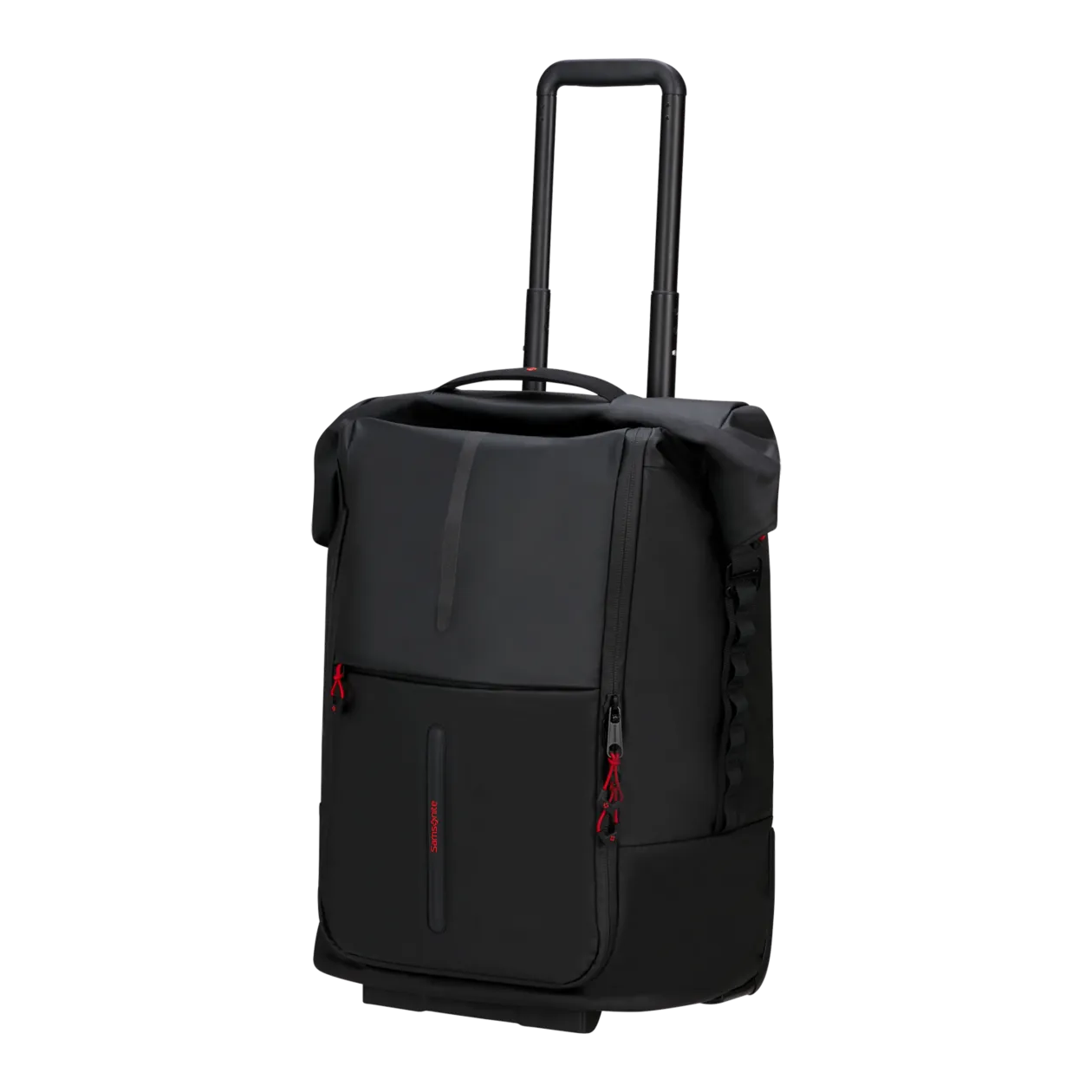 Samsonite Ecodiver Foldable Duffle/WH 4-in-1 Sac de voyage (pliable), noir