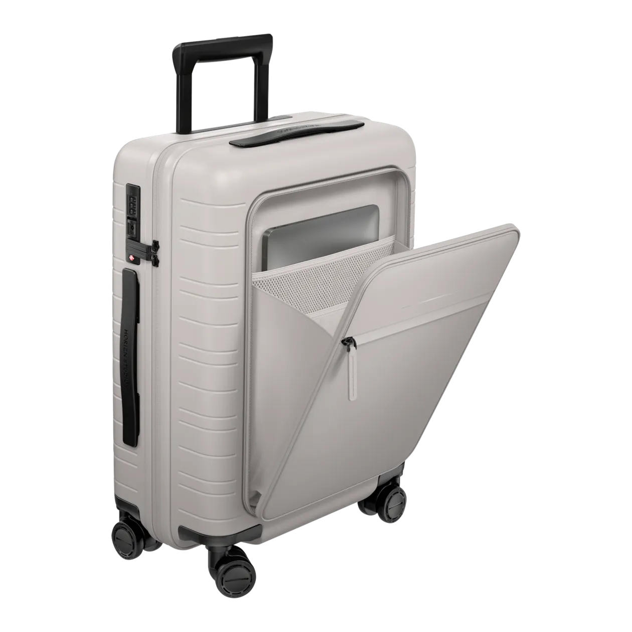 Horizn Studios M5 Pro Valise cabine à roulettes, Sand Grey