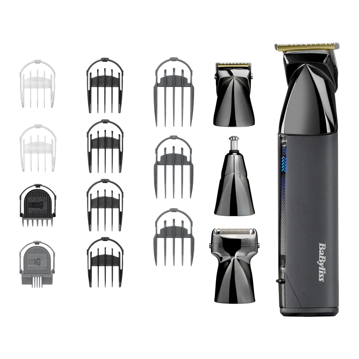 BaByliss Super-X Metal Special Edition 15-in-1-Multitrimmer, Schwarz