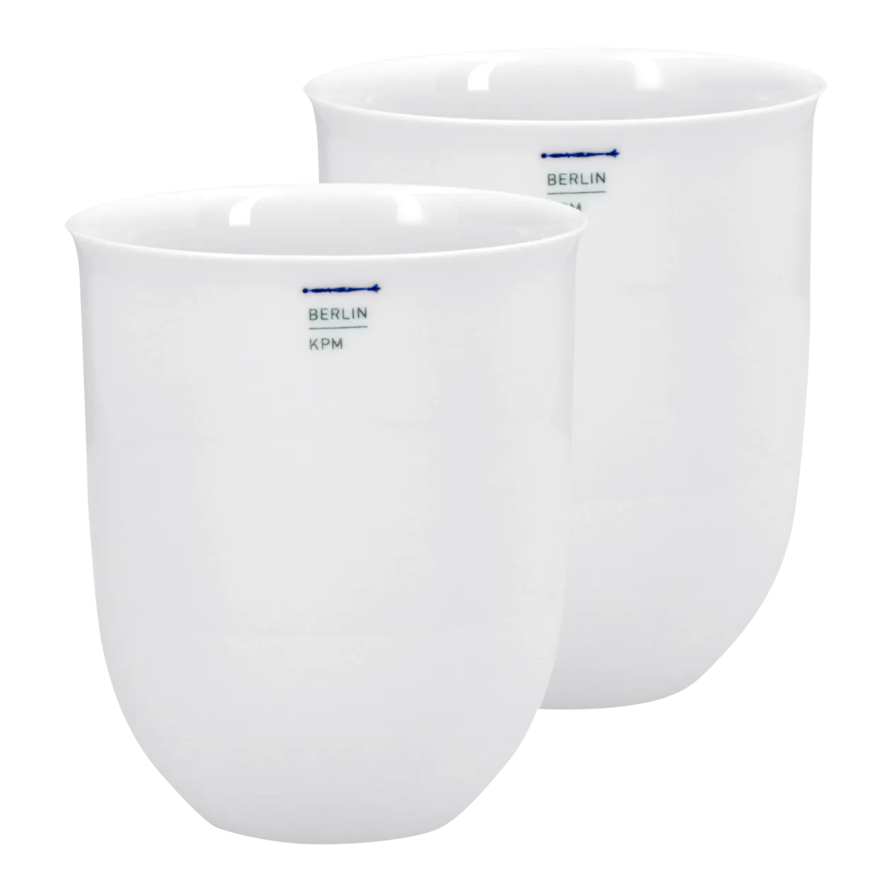 KPM Berlin No. 2H LAB Cup Duo Set, 2 pcs., White