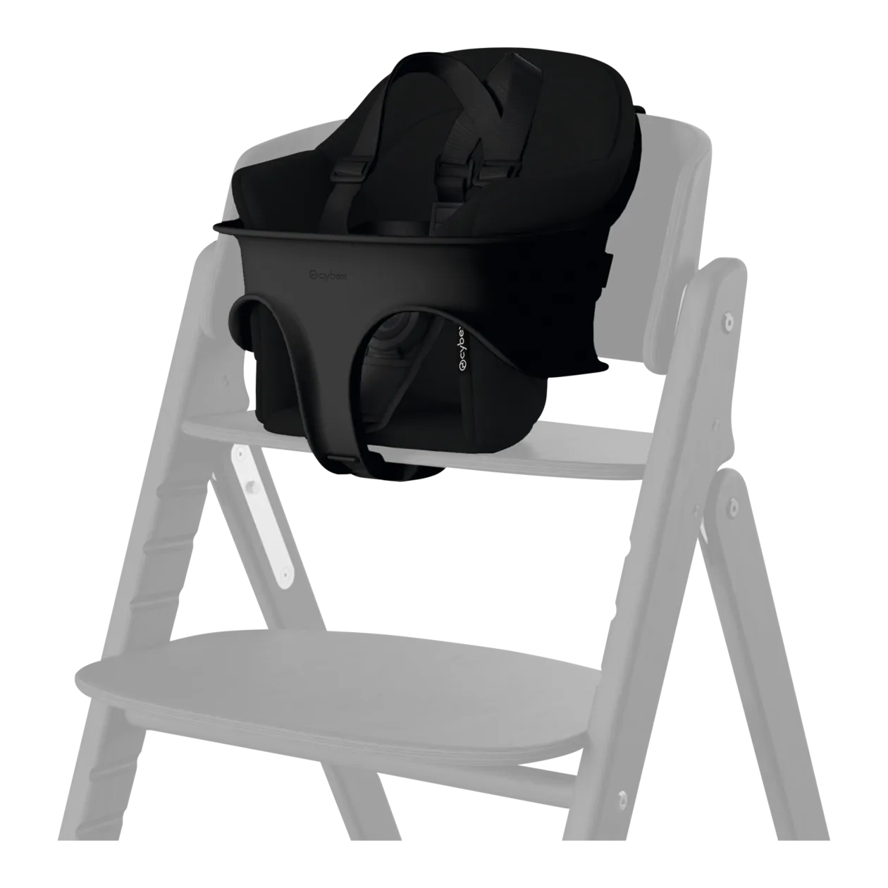 CYBEX Click & Fold Highchair 4-in-1 Set, Stunning Black