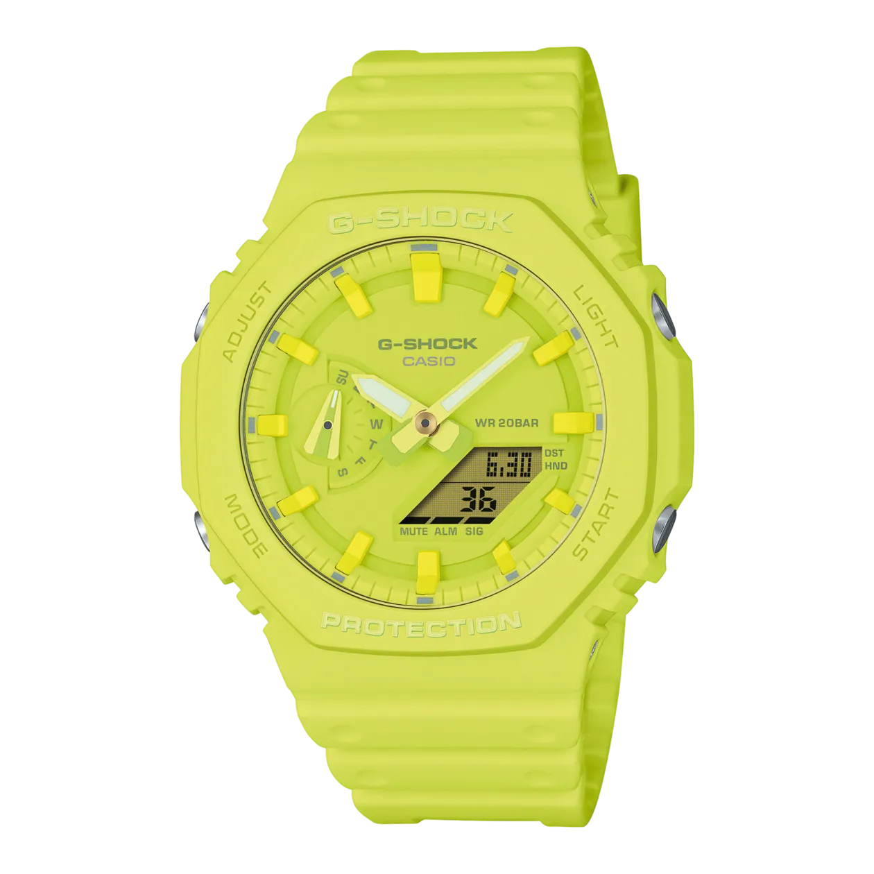 CASIO G-SHOCK GA-2100-9A9ER Orologio da polso, giallo