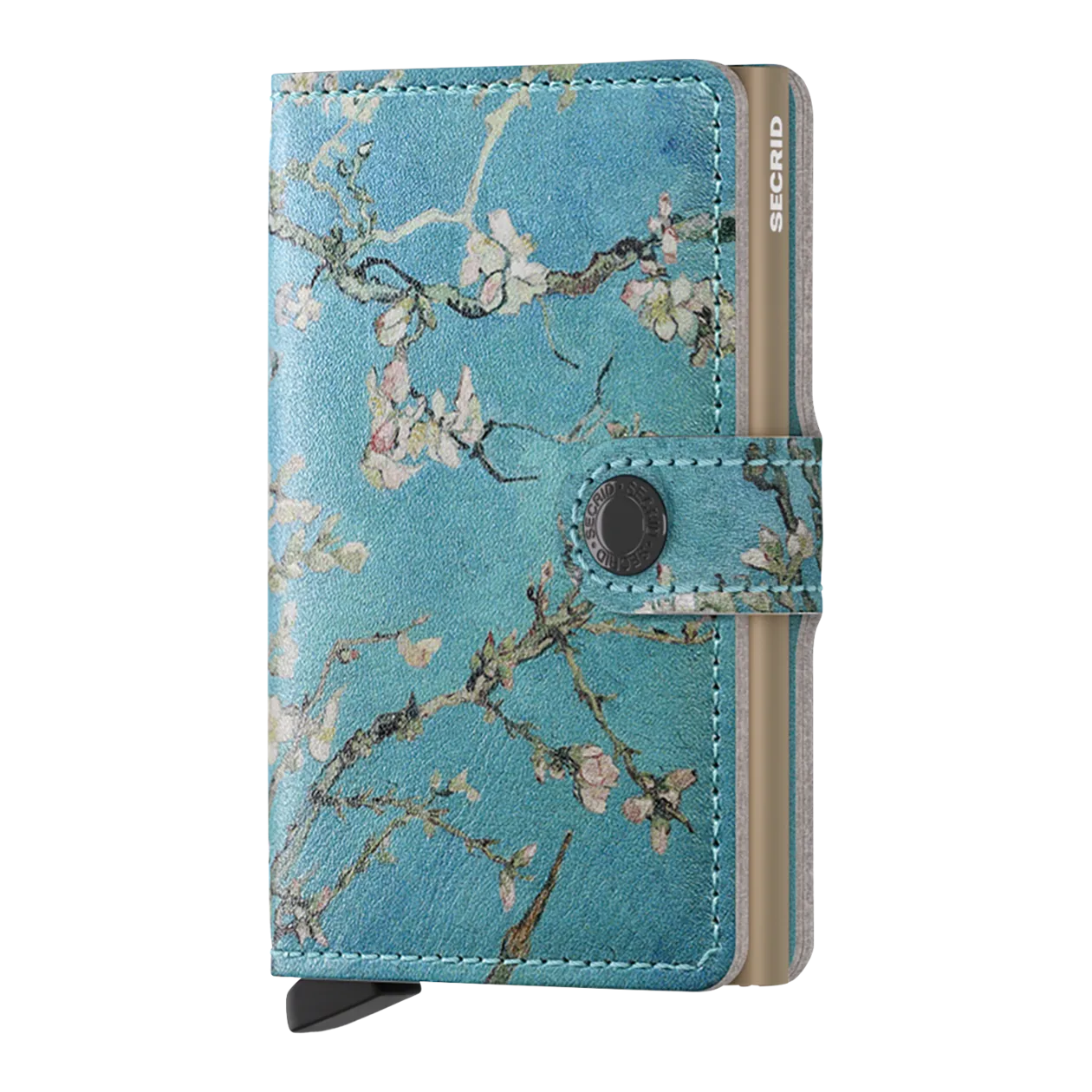 Secrid Miniwallet Art Almond Blossom Wallet, Blue