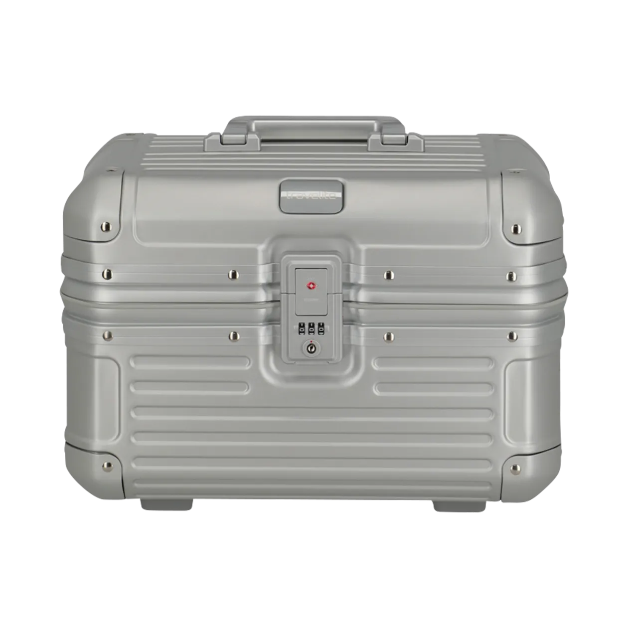 travelite Next 2.0 Beauty Case, Silver-Coloured