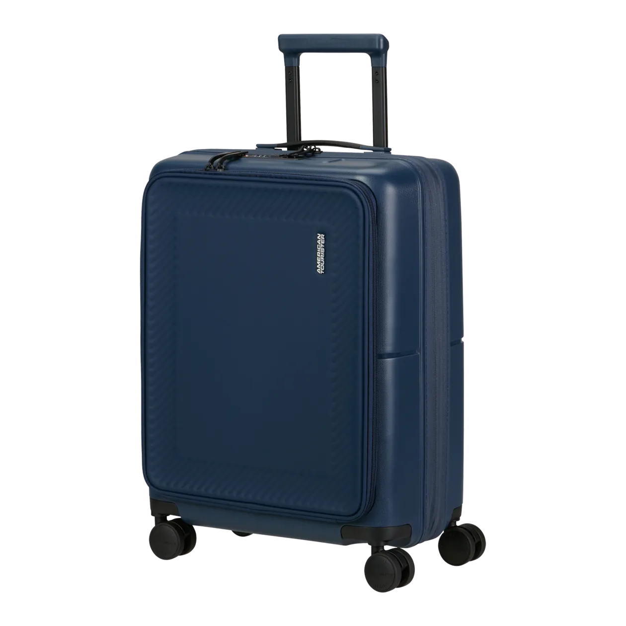 American Tourister DashPop Spinner 55/20 Frontloader Bordtrolley (erweiterbar), Midnight Blue