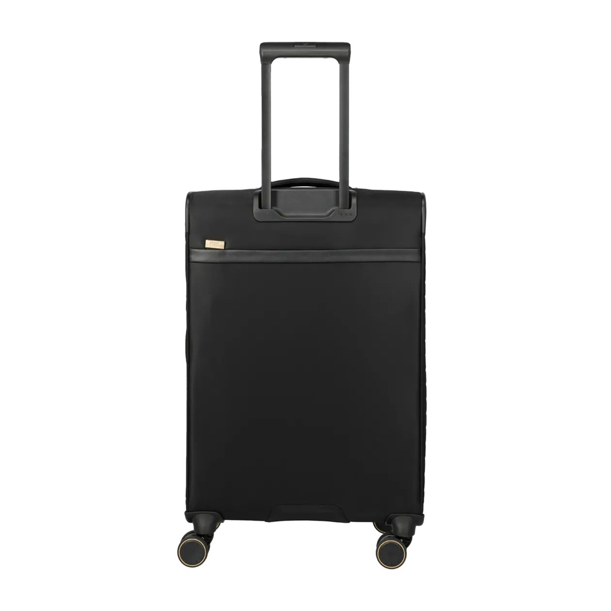 BARBARA & travelite Stepp Trolley M, 4-Wheel (Expandable), Black