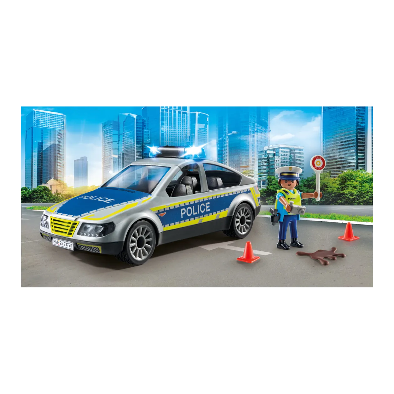 PLAYMOBIL® 71729 Auto della polizia Set di gioco