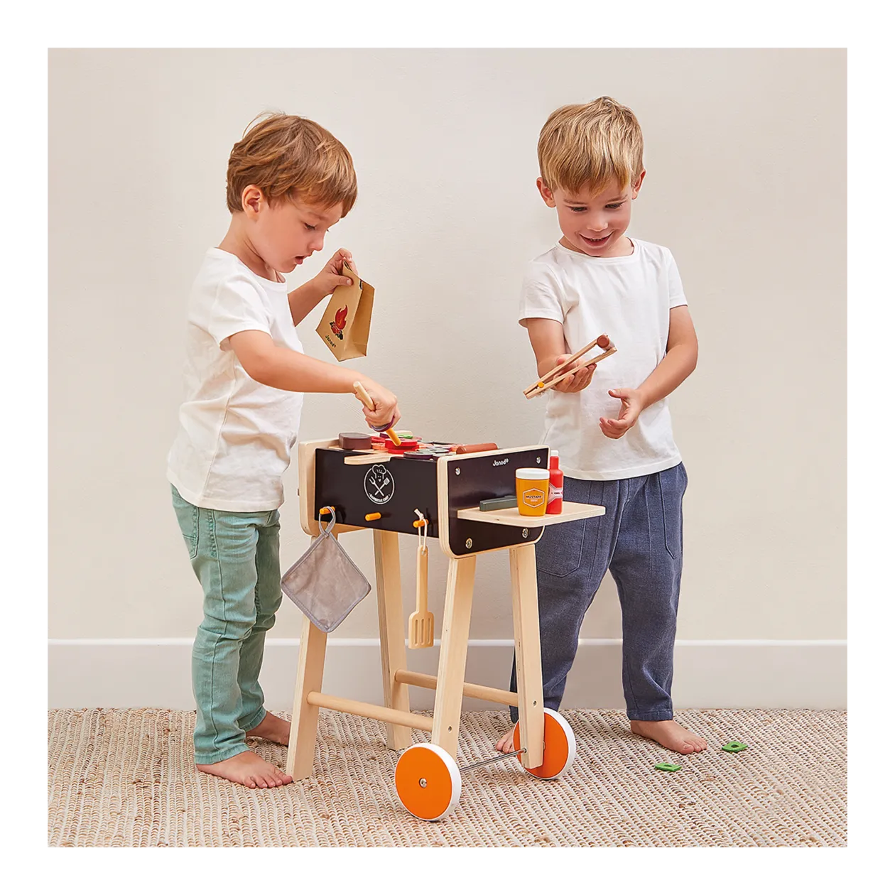 Janod Barbecue per bambini Set di gioco