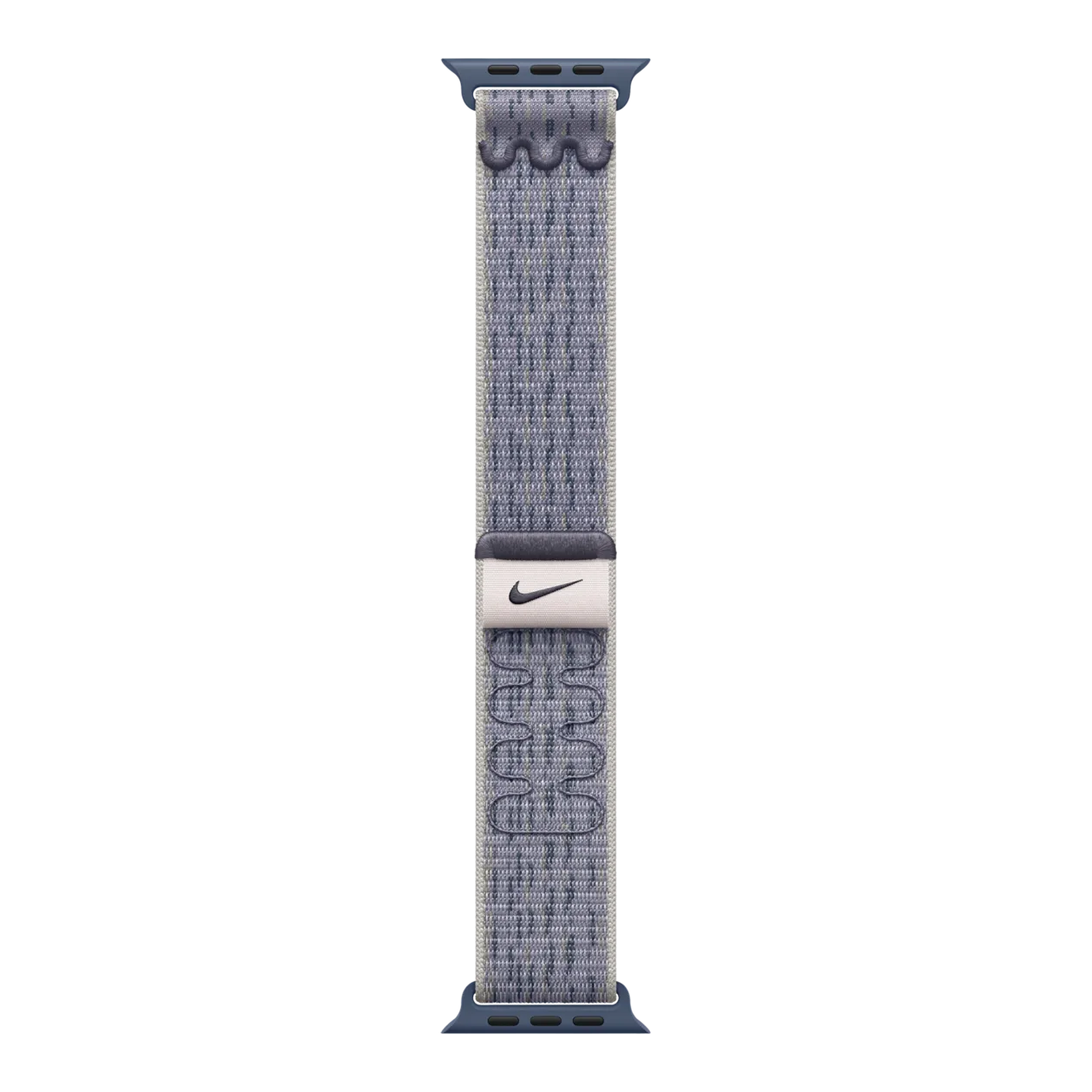 Apple Watch Nike Sport Loop Boucle, 46 mm, gris/bleu