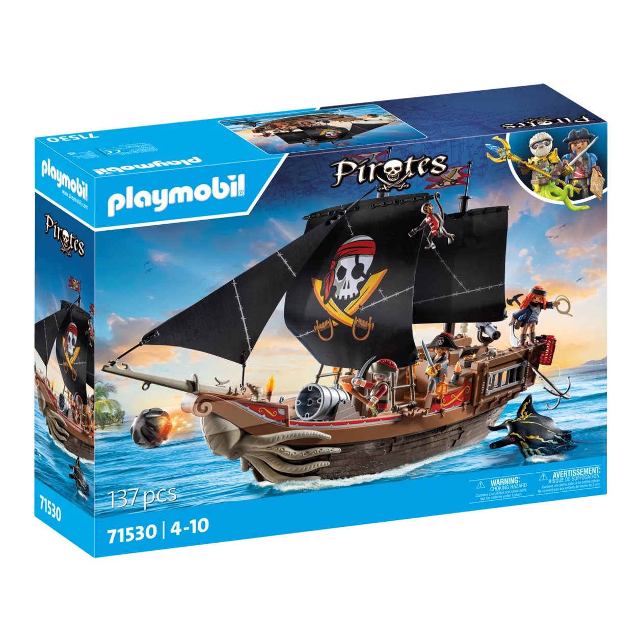 PLAYMOBIL® 71530 Bateau pirates Coffret