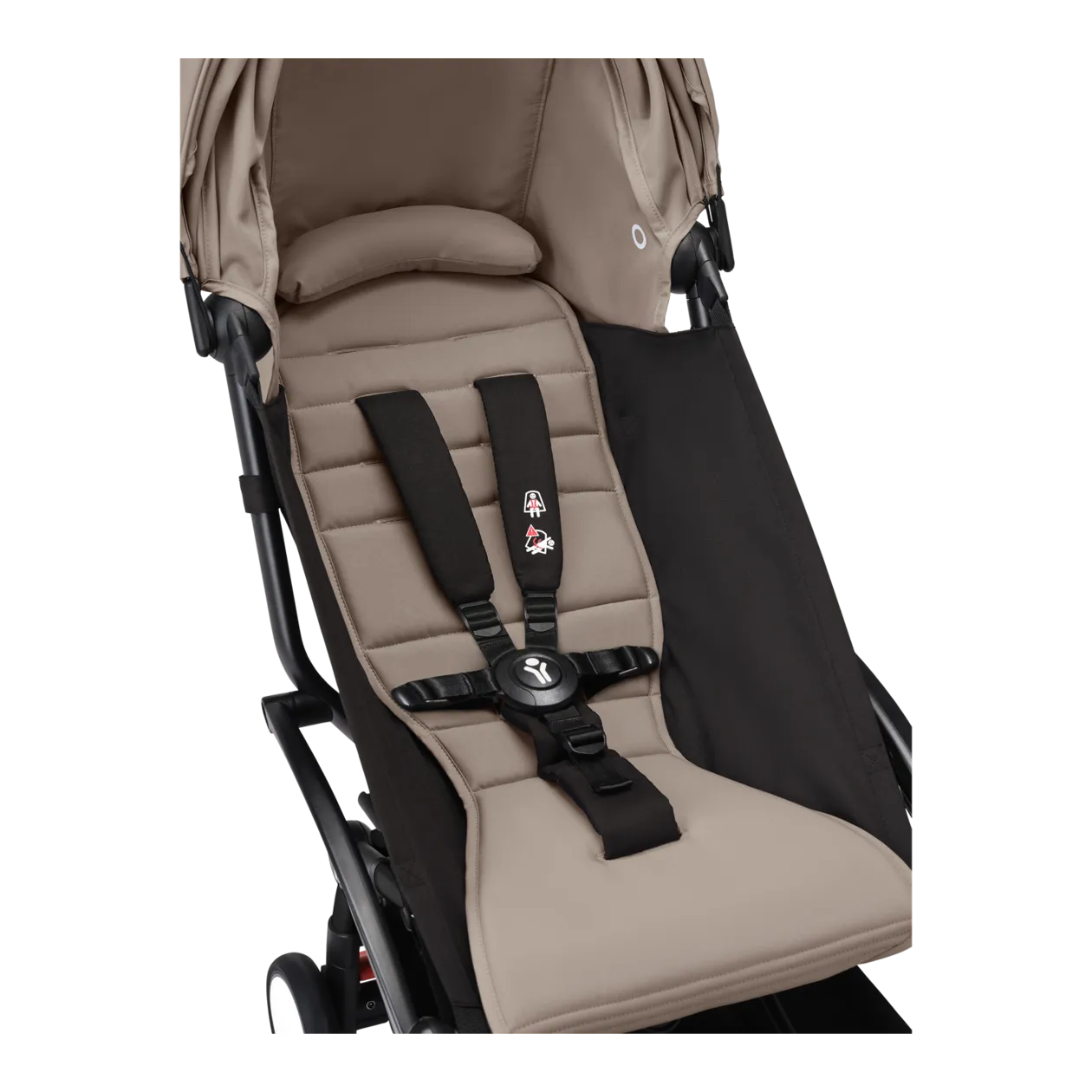 Stokke® YOYO3 Kinderwagen + 6+-Textilset, Taupe