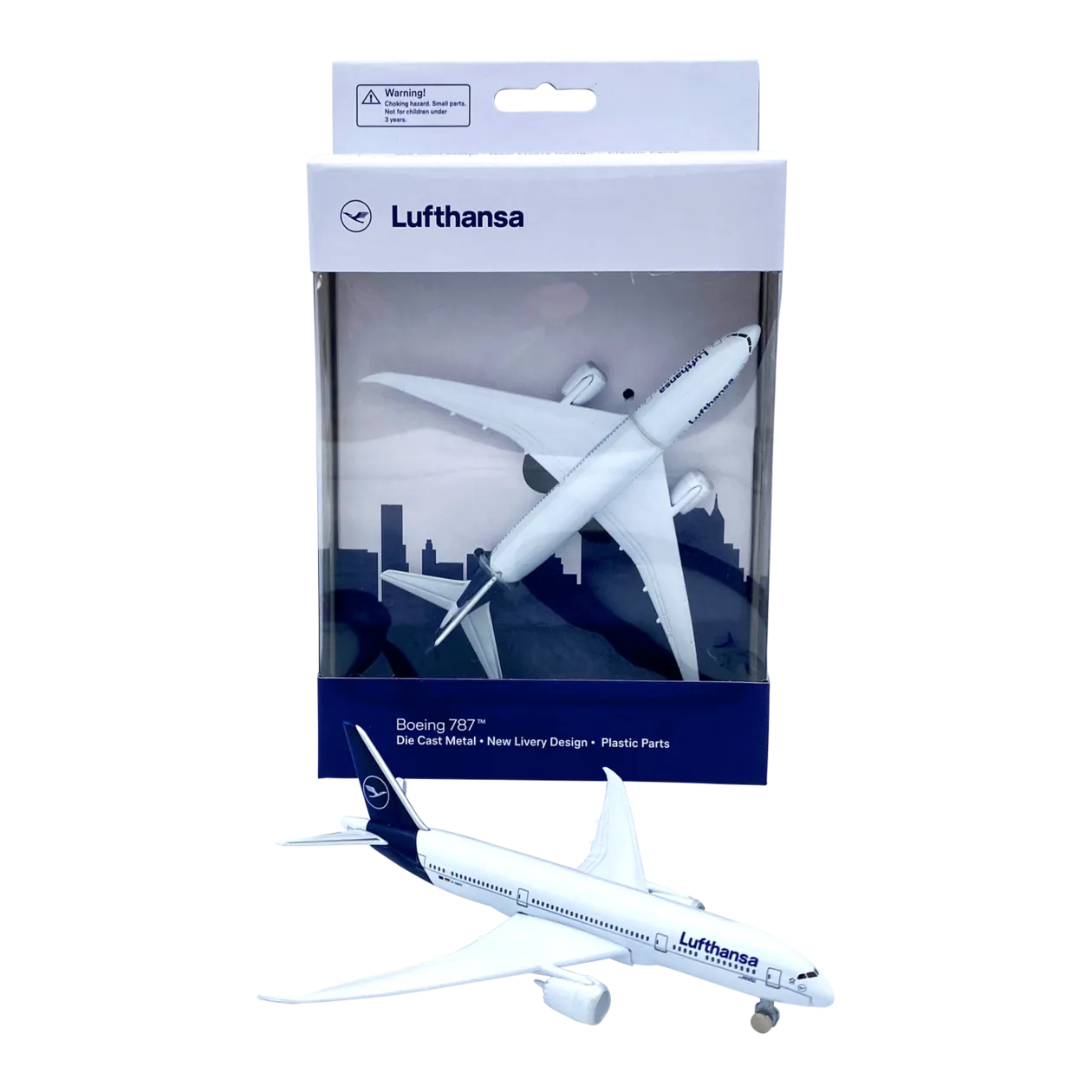 Limox Lufthansa Boeing 787 Toy Aeroplane, White