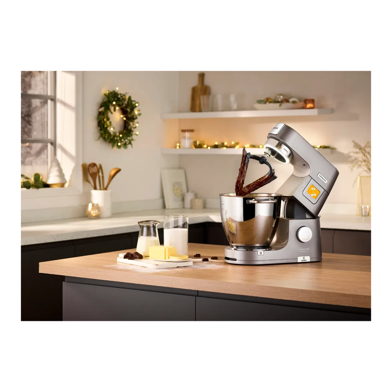 Kenwood Titanium Chef Patissier XL KWL90.164SI Küchenmaschine, Silber