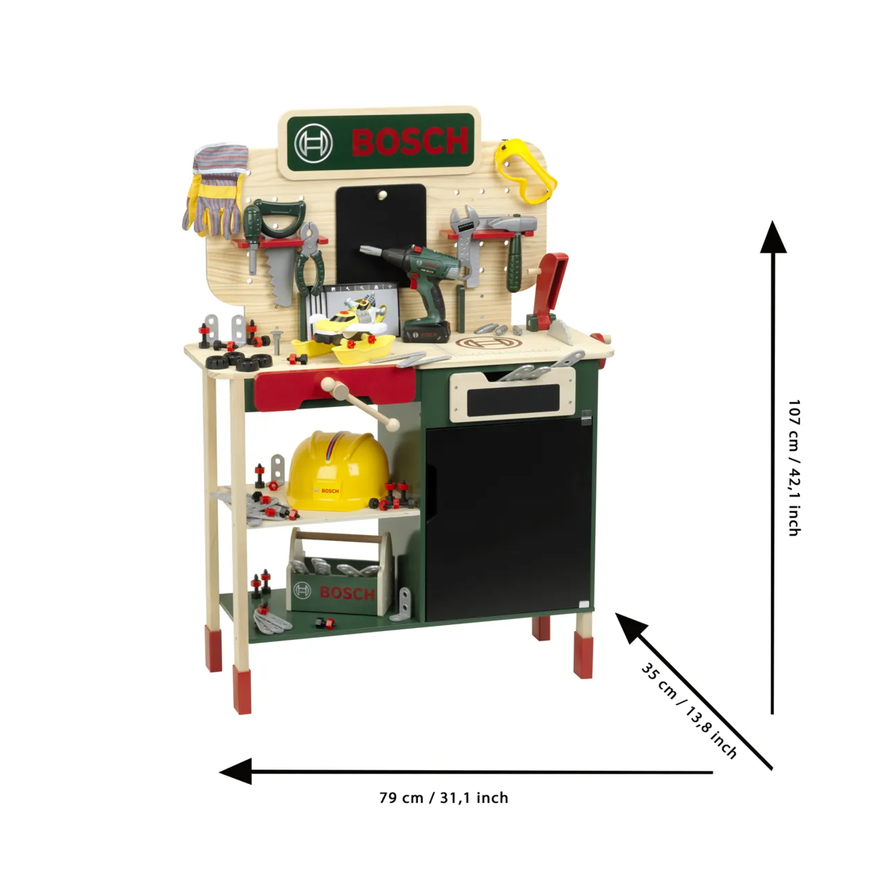 Bosch Large Wooden Children's Workbench