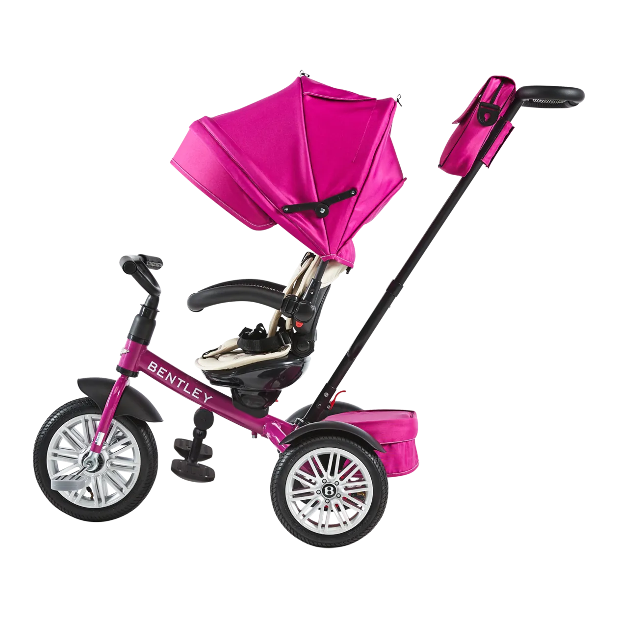 BENTLEY TRIKE Model 2022 Poussette de sport et tricycle, rose fuchsia