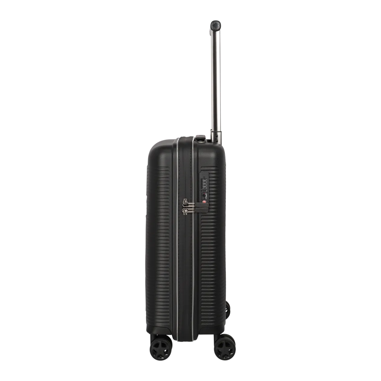 travelite Roomer Trolley S, 4-Rad, Schwarz