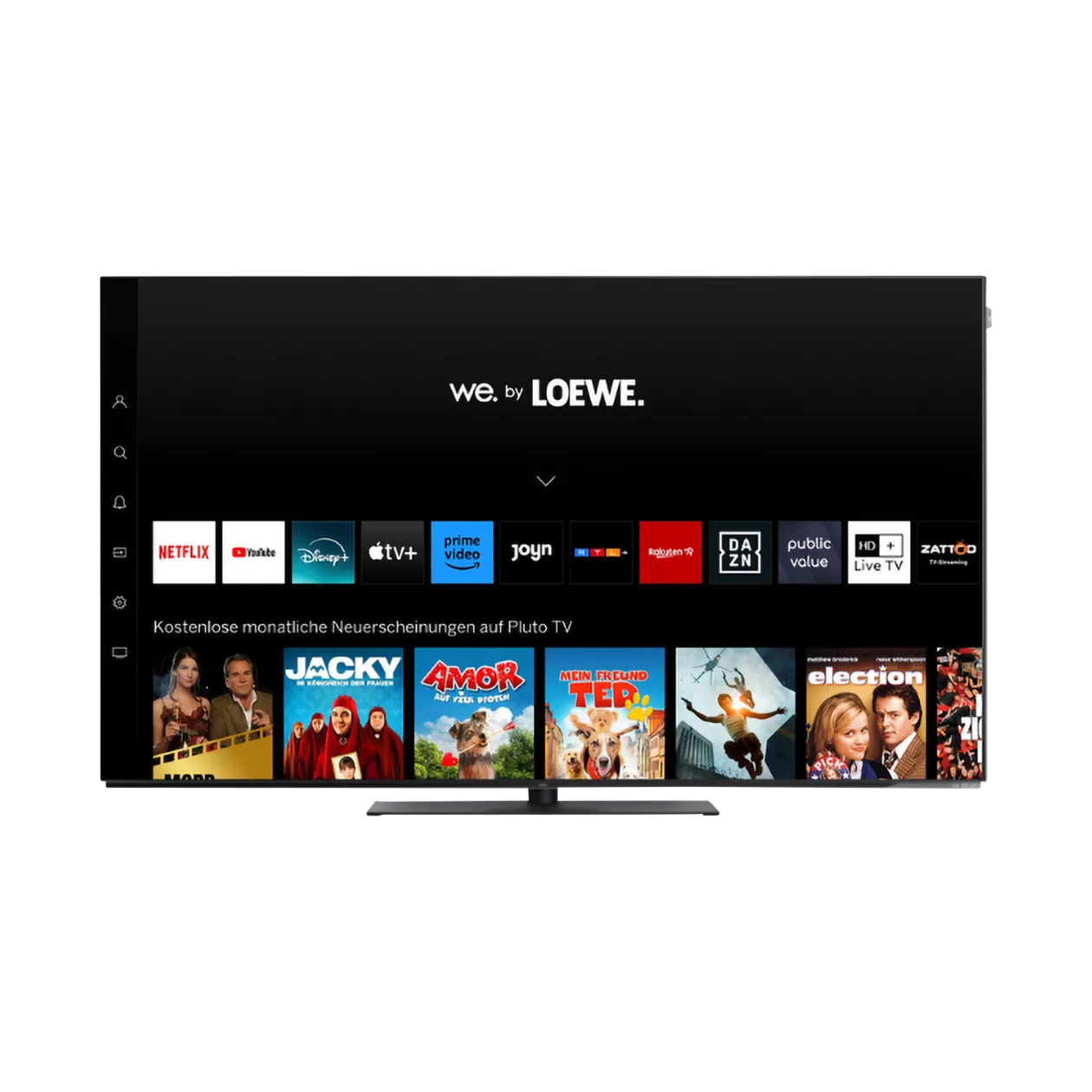 Loewe We. SEE OLED Smart TV, 55″, Coal Black