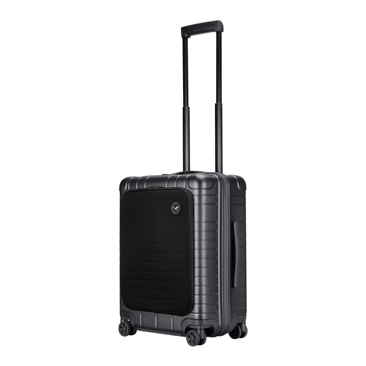 Lufthansa Life Collection Trolley S con tasca frontale, nero