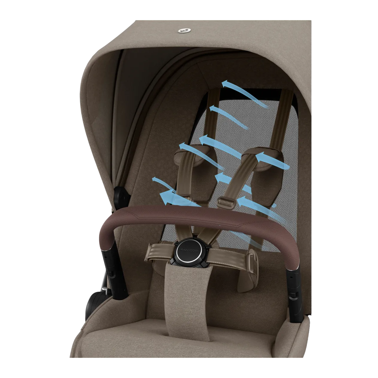 Maxi-Cosi® Fame Kinderwagen, Twillic Truffle