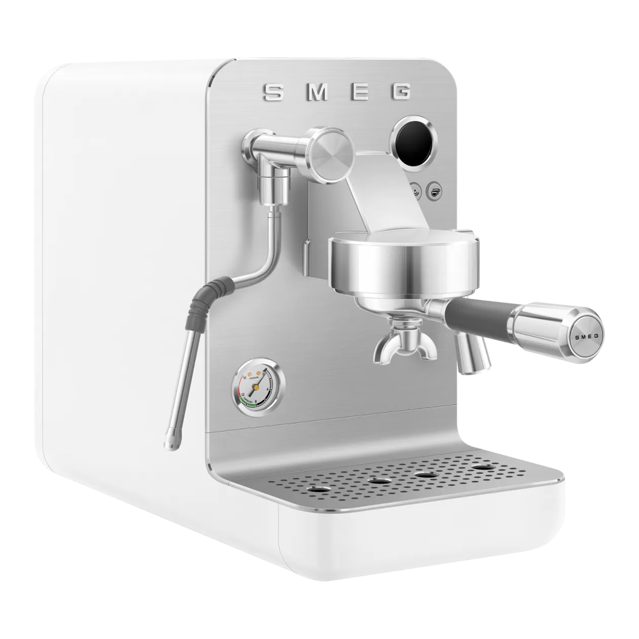 SMEG Minipro Espresso Machine, White Matt