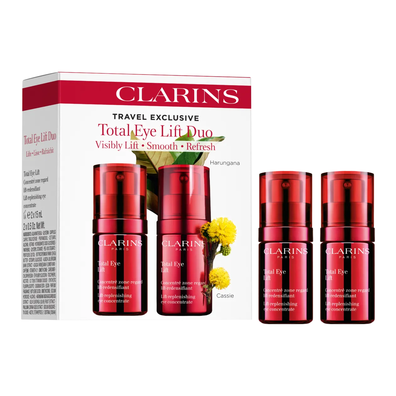 Clarins Total Eye Lift Duo, 2x 15 ml