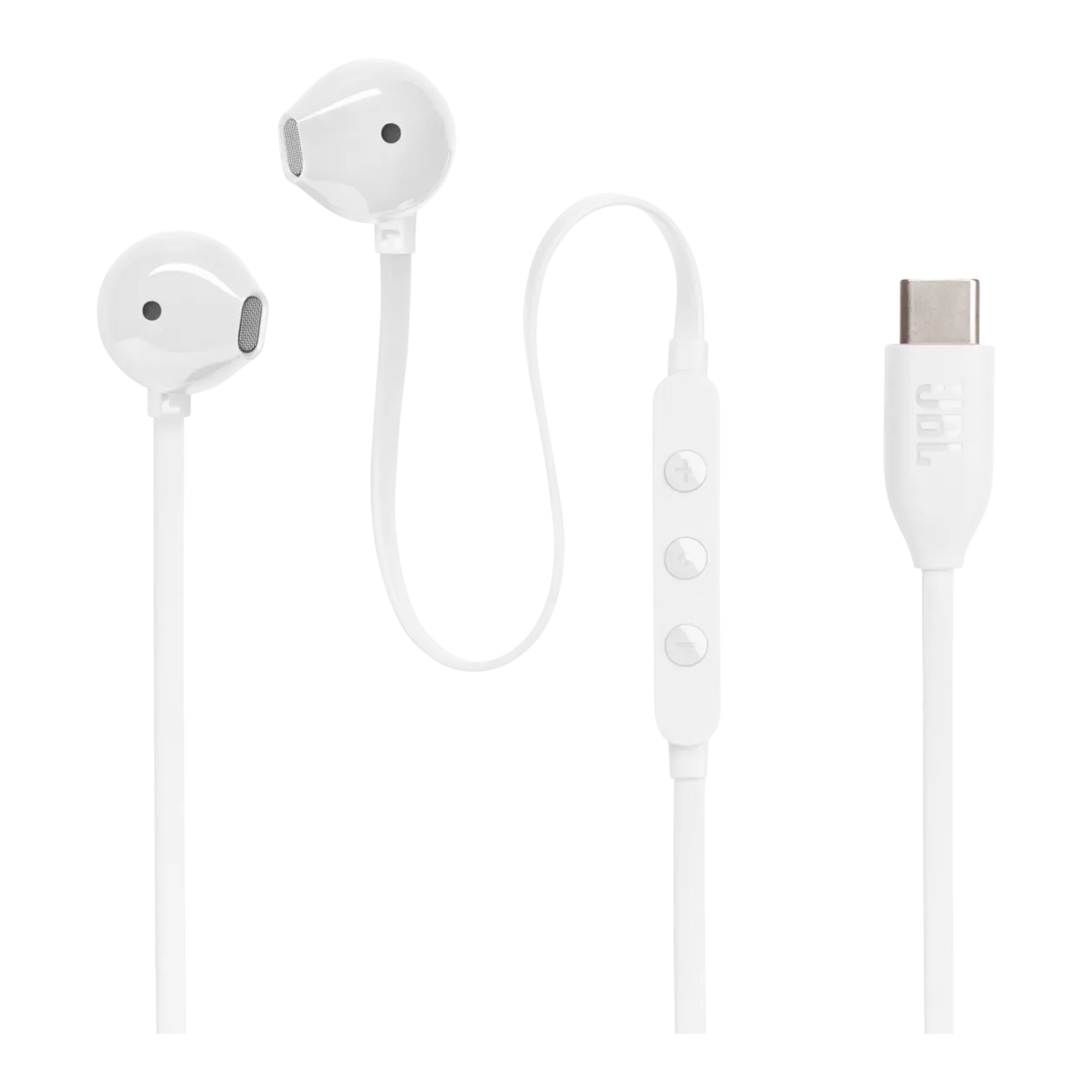 JBL Tune 305C USB-C Earbud-Kopfhörer, Weiß