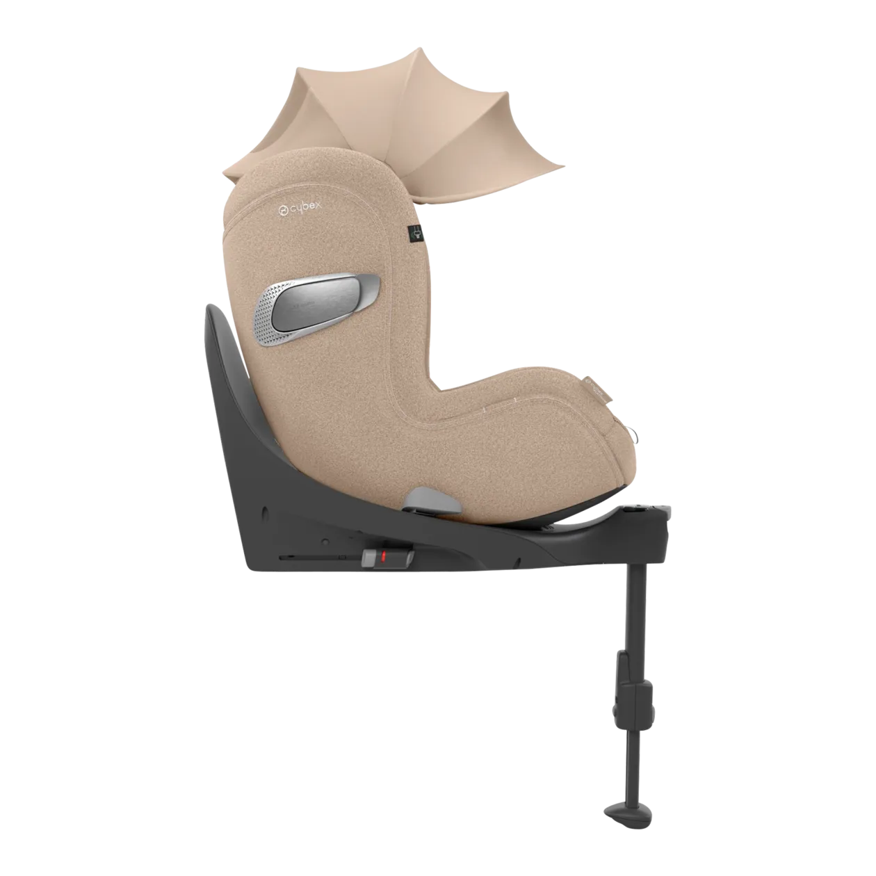 CYBEX Sirona T i-Size Plus Child Car Seat, Cozy Beige / Beige