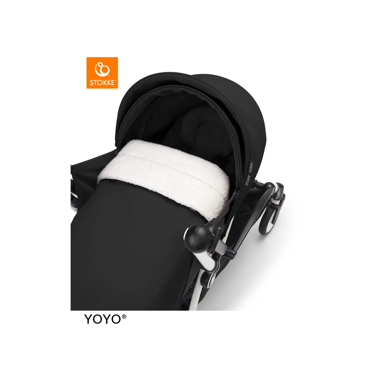 Stokke® YOYO® Newborn Pack, 6 Pcs., Black