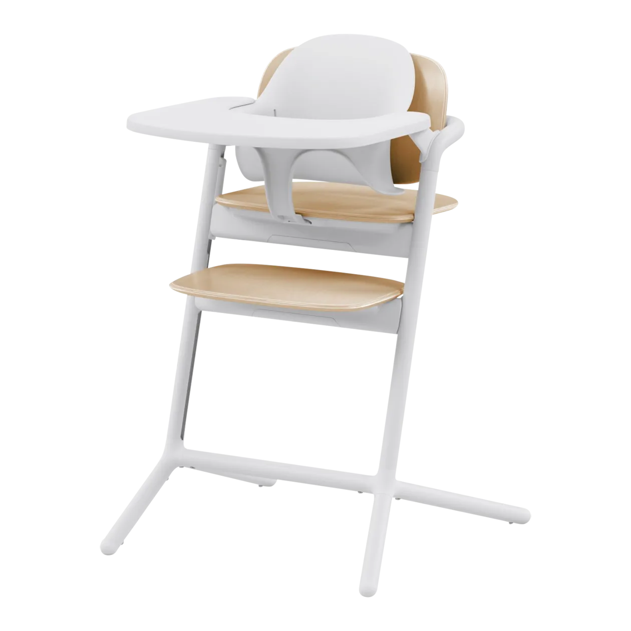 CYBEX LEMO Chair Ensemble chaise haute 4-en-1, Sand White / White