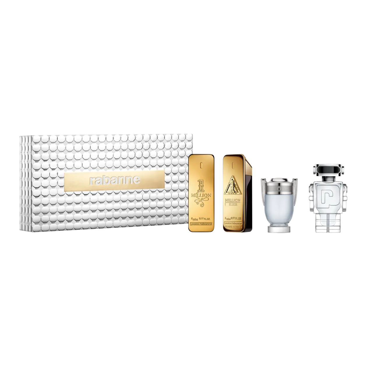 Rabanne Coffret Men's Fragrance Set, 4 x 5 ml