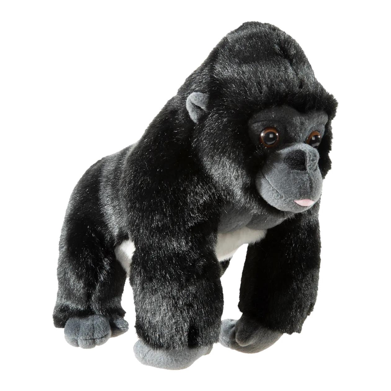 Heunec Endangered Animals Gorilla Cuddly Toy, Black/Grey