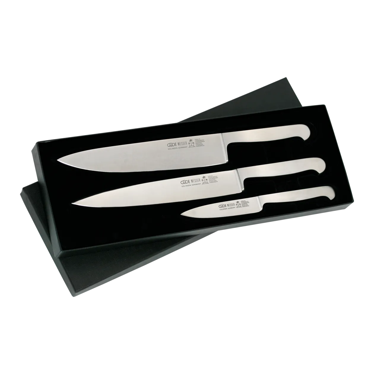 GÜDE Kappa Knife Set, 3 pcs., Stainless Steel