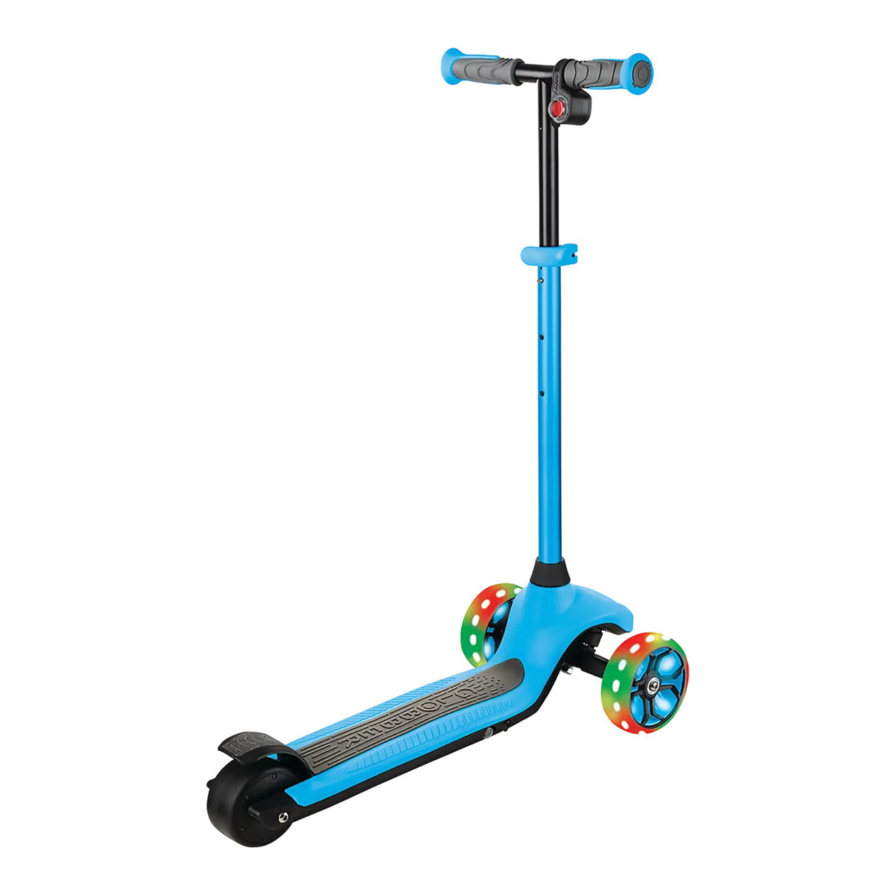 GLOBBER ONE K E-MOTION 4 PLUS Trottinette électrique pour enfant, Sky Blue