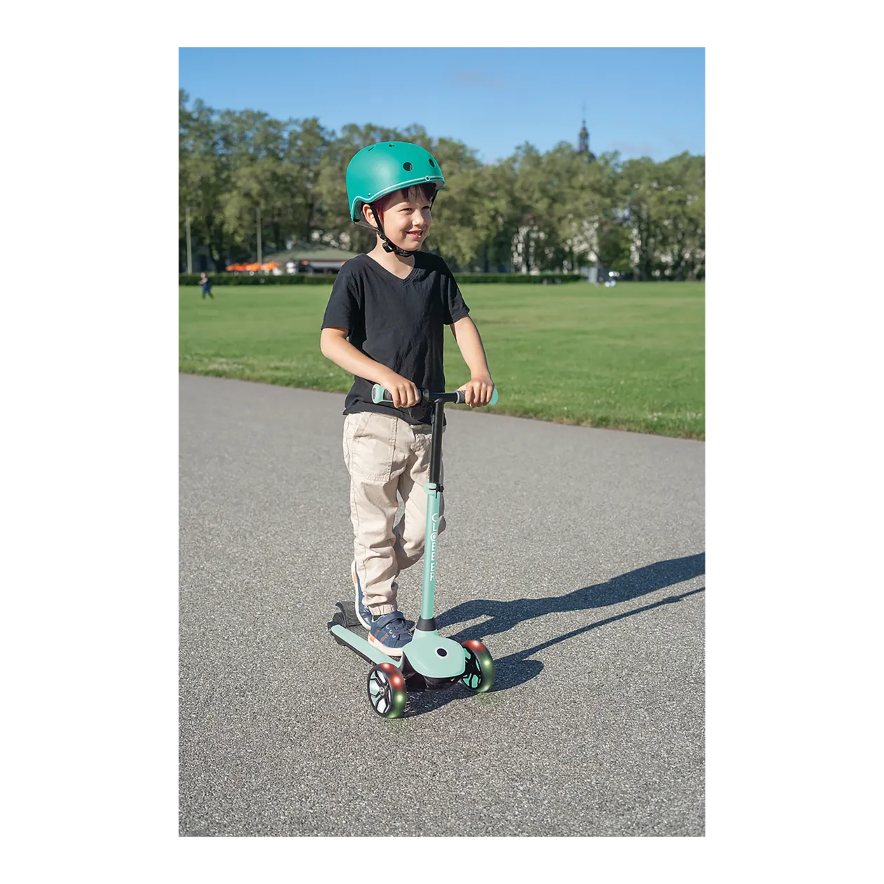 GLOBBER ONE K E-MOTION 4 PLUS E-Scooter für Kinder, Mint