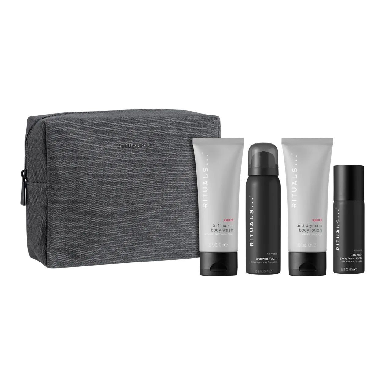 Rituals The Ritual of Homme Travel Set, 240 ml