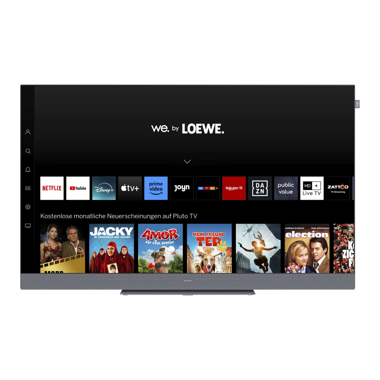 Loewe We. SEE 43 LCD Smart-Streaming-TV, 43″, Storm Grey