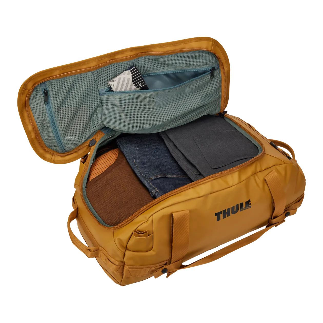 THULE Chasm Duffel Borsone da viaggio, 40 l, Golden